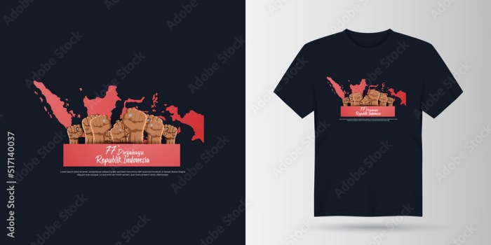 Contoh desain kaos panitia hut ri