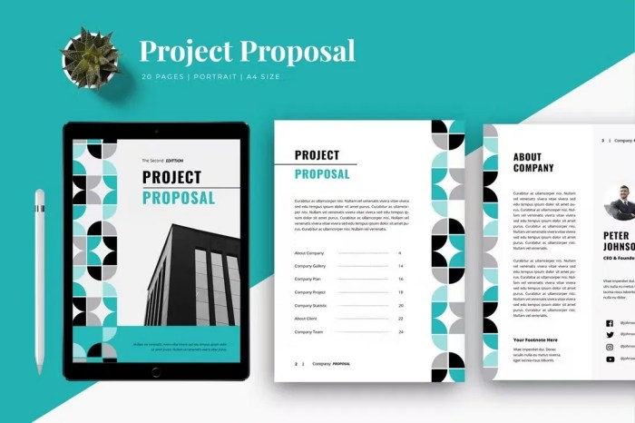 Contoh Desain Sampul Proposal Panduan Lengkap