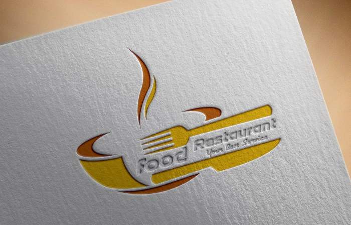 Contoh desain logo makanan