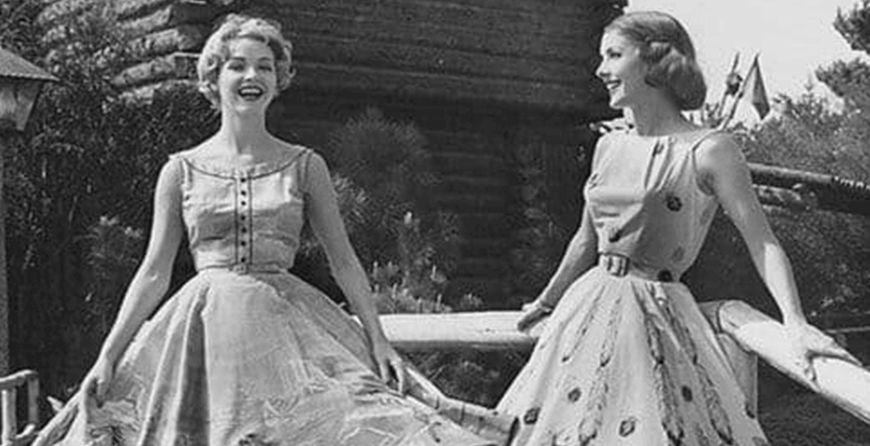 Elegant 50's style dresses