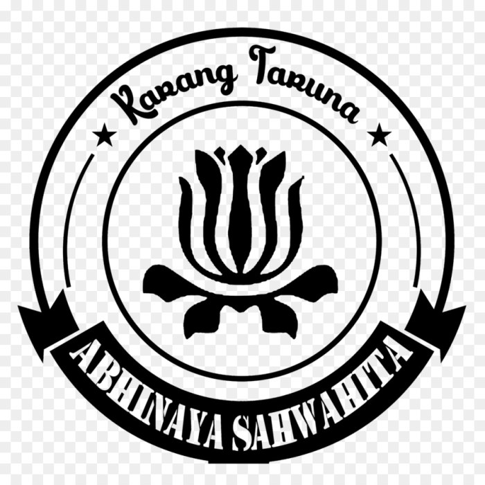 Contoh desain logo karang taruna